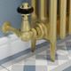 FAR-CR-UB-LS08 - Faringdon Traditional Thermostatic Radiator Valve - Unlacquered Brass (Corner TRV) FAR-CR-UB-LS08 - Faringdon Traditional Thermostatic Radiator Valve - Unlacquered Brass (Corner TRV)